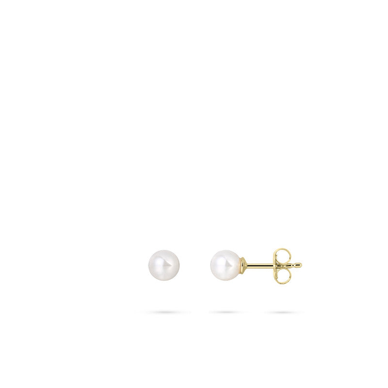 Oorstekers | 14k goud | 4 mm