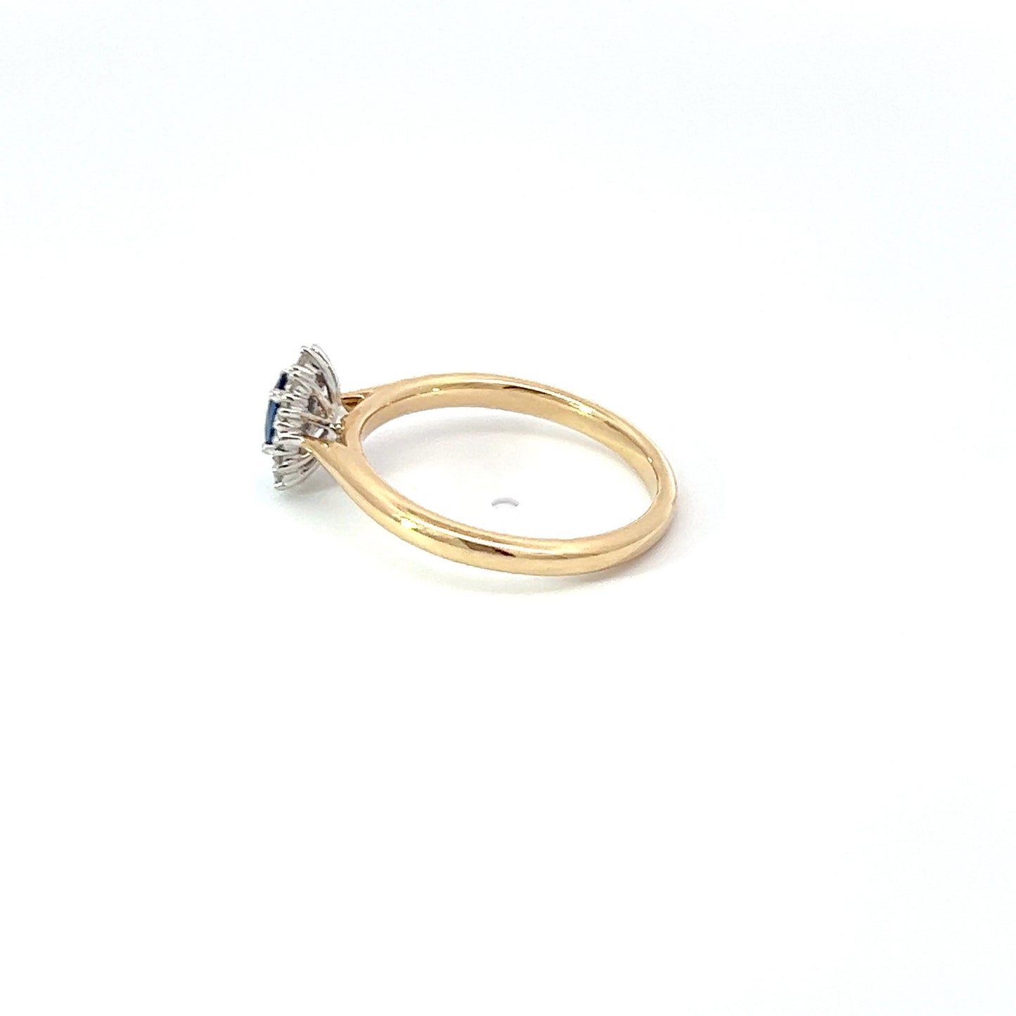 Edelsteen Ring Blauwe Saffier