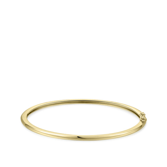 Gouden Bangle | 14k goud | 60mm 