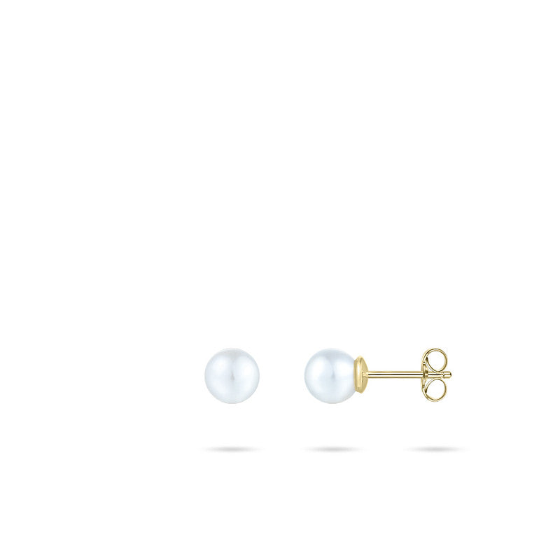 Oorstekers | 14k goud | 5 mm
