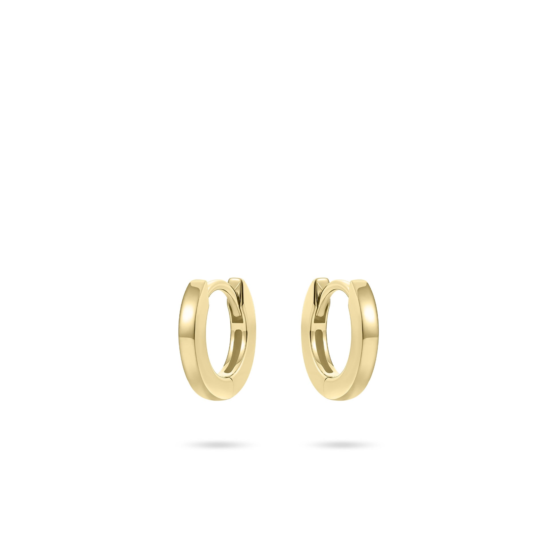 Hoops Oorbellen | 14k goud | 2 x 12 mm