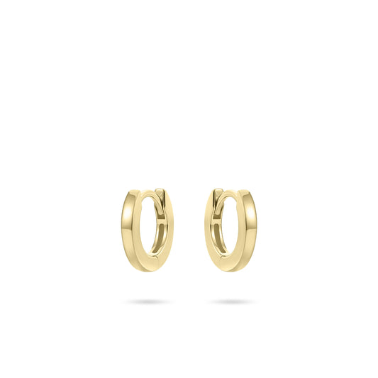 Hoops Oorbellen | 14k goud | 2 x 12 mm