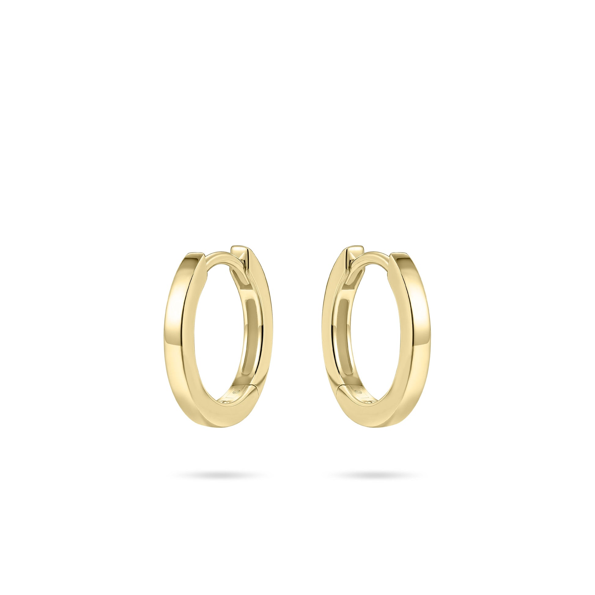 Hoops Oorbellen | 14k goud | 2 x 15 mm