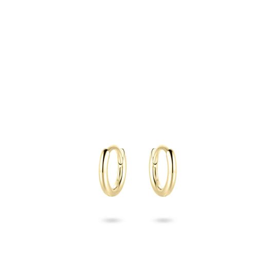 Delue Hoops | 14k Gold 1  10 mm 