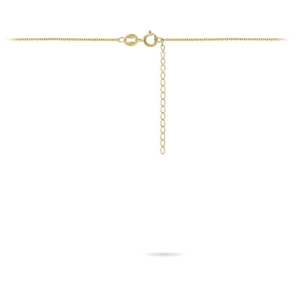 Parelketting | 14k goud | 42 + 3 cm