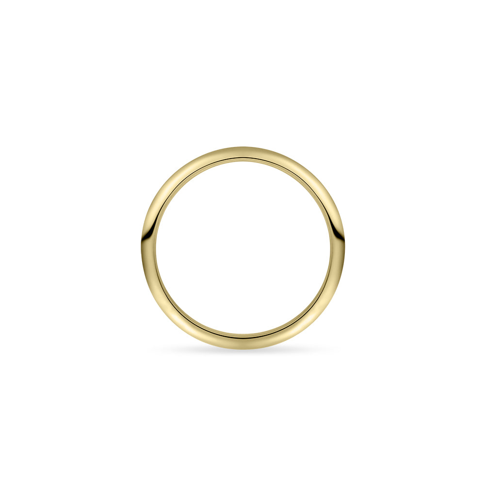 Bandring | 14k goud | 2 mm breed